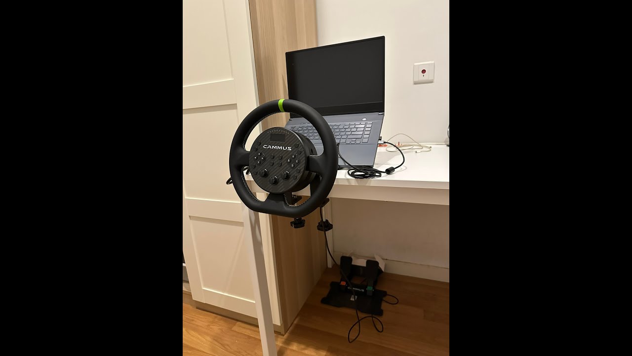 Cammus C5 Bundle Direct Drive Racing Simulator Wheel | Unboxing, Setup, & Review