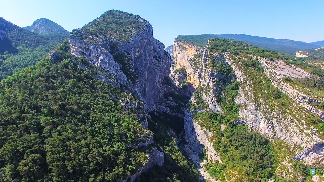 Sud-Est de la France à gorges déployées