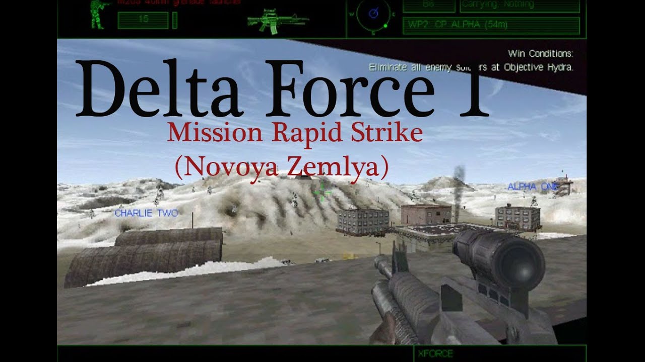 Delta Force 1: Mission Rapid Strike (Novoya Zemlya) Gameplay