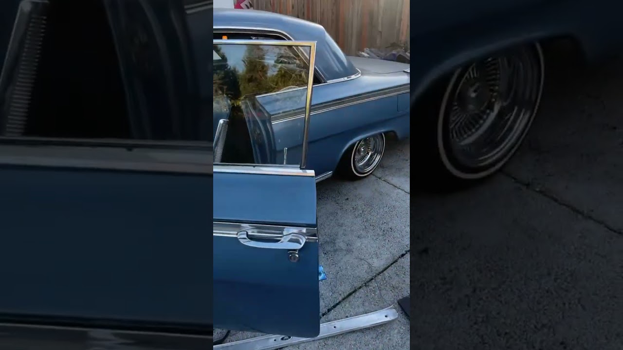 Installed sound system in a 62 impala