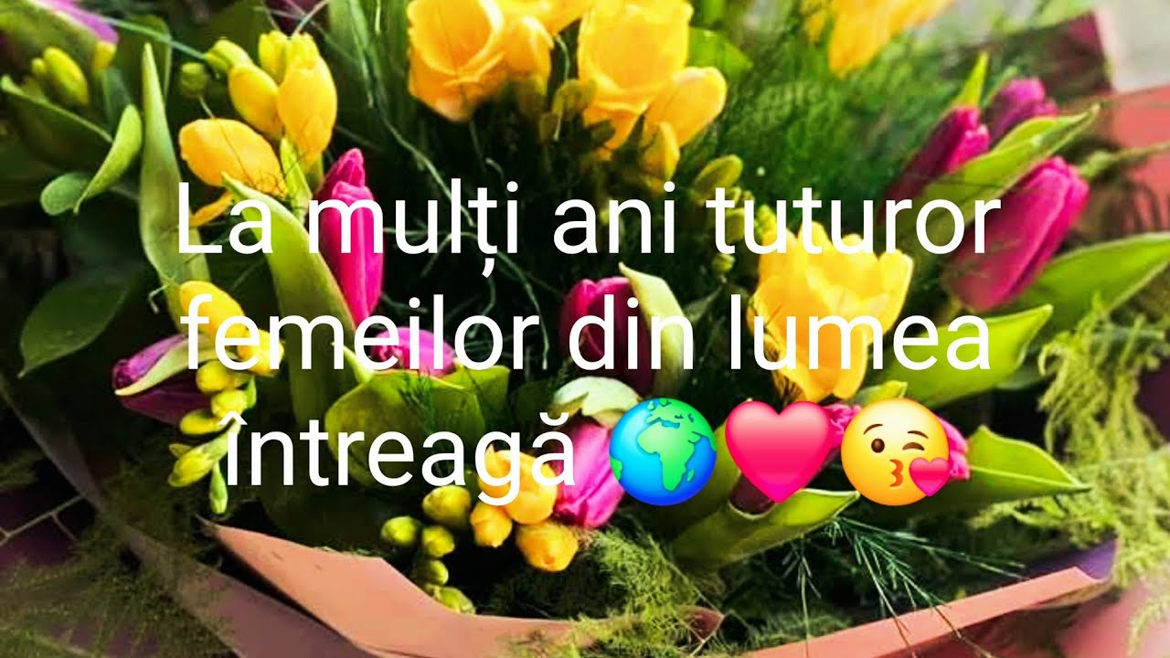 MAMĂ BUNICĂ FIICĂ MĂTUȘĂ 💖💐 LA MULȚI ANI de 8 martie !