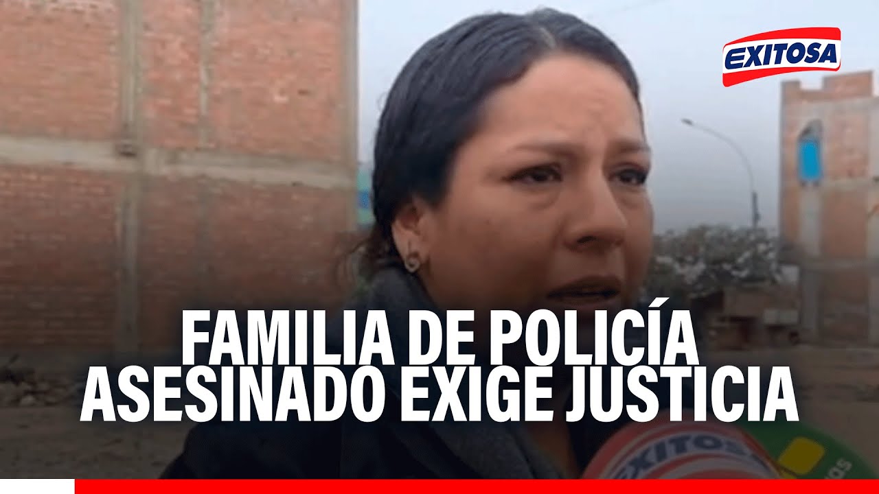 🔴🔵 Familia de policía asesinado exige justicia: 