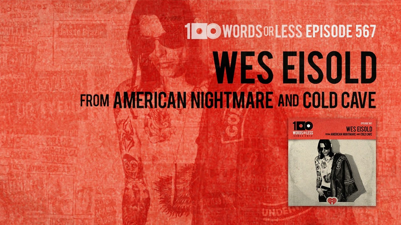 Wes Eisold from American Nightmare & Cold Cave
