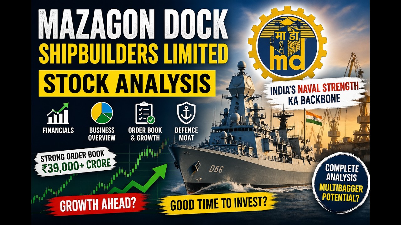 MDL Stock Analysis | Defence Sector King or Overvalued? Full Breakdown