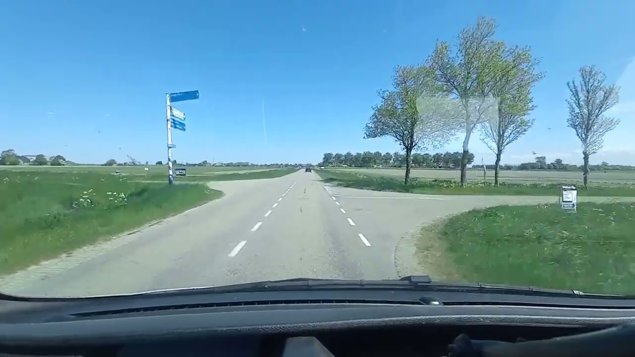 Driving: Ferrypoint Lauwersoog(Groningen) - Grijpskerk(Groningen)