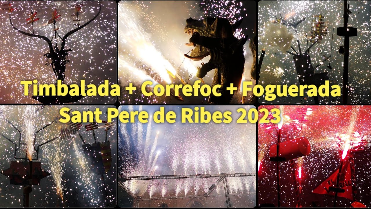 Correfoc Sant Pau 2023, Sant Pere de Ribes