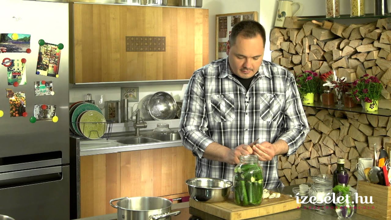 Kovászos uborka recept - Pataky Péter