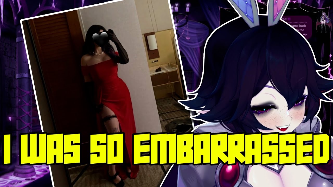 Cotton had an embarrassing moment at a masquerade party