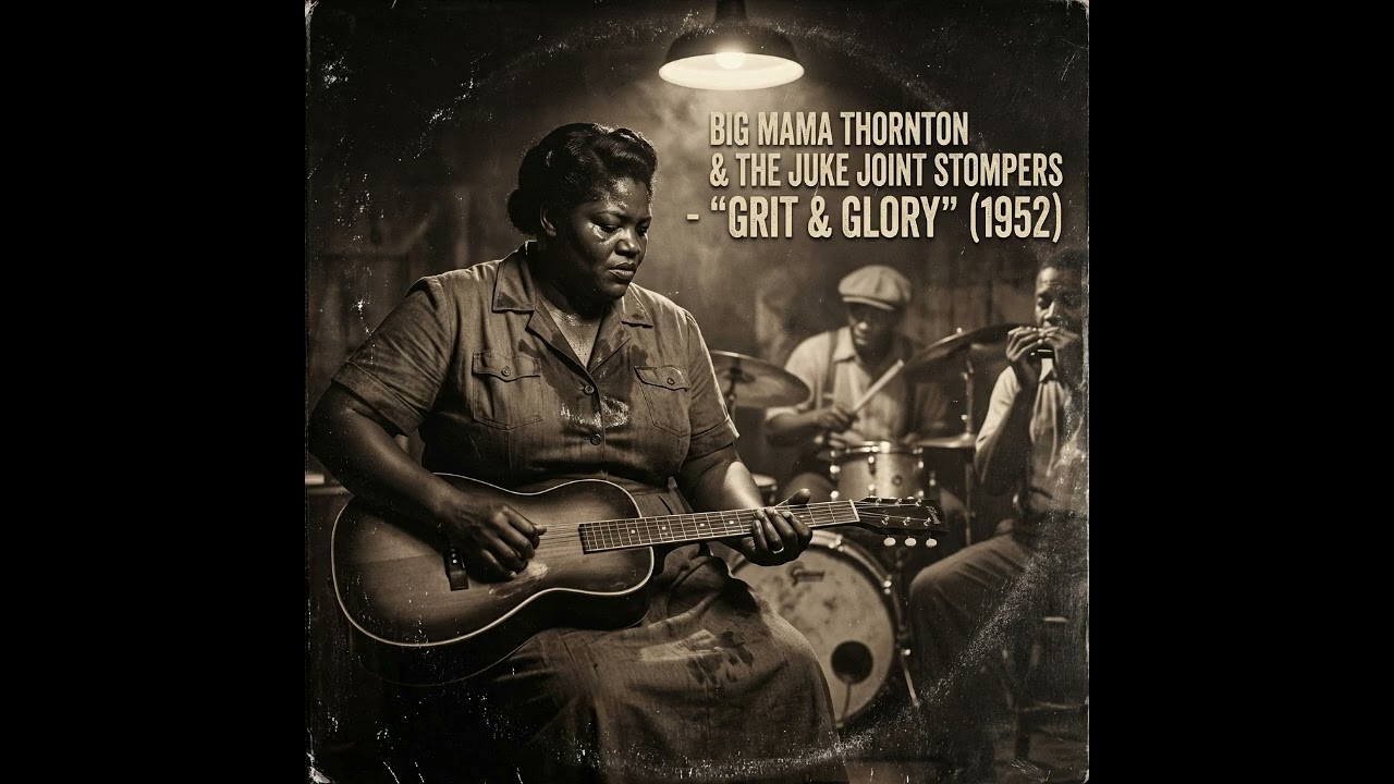 Big Mama Thornton – Grit & Glory 1952  Raw Juke Joint Blues Live  Vintage Chicago Blues Session