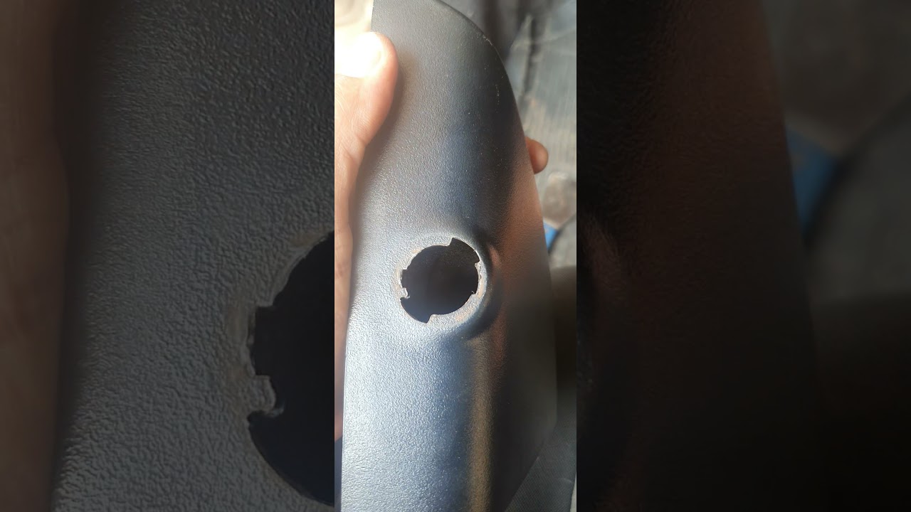 Encaixando Controle do Retrovisor Ford Fiesta