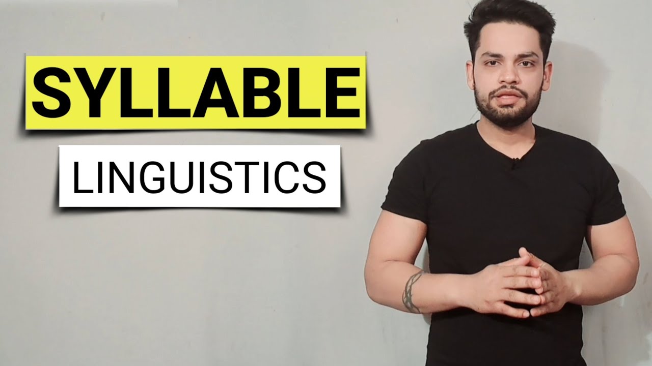 Syllable | phoneme |  LINGUISTICS in hindi