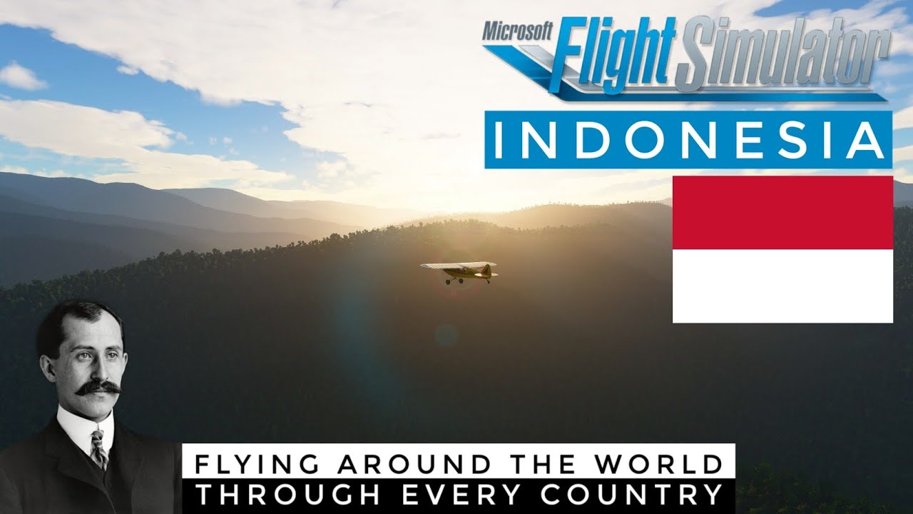 INDONESIA | Flying Around the World Through Every Country 30 | Microsoft Flight Simulator 2020