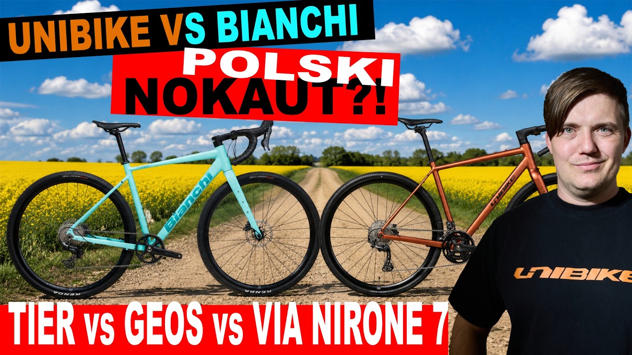 KT&Oacute;RY WYBRAĆ ?!!! Unibike Geos, Tier czy Bianchi Via Nirone 7