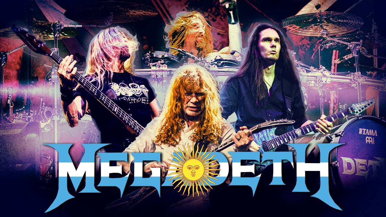 MEGADETH Movistar Arena Argentina - Recital Completo (En vivo 14 de abril 2024)