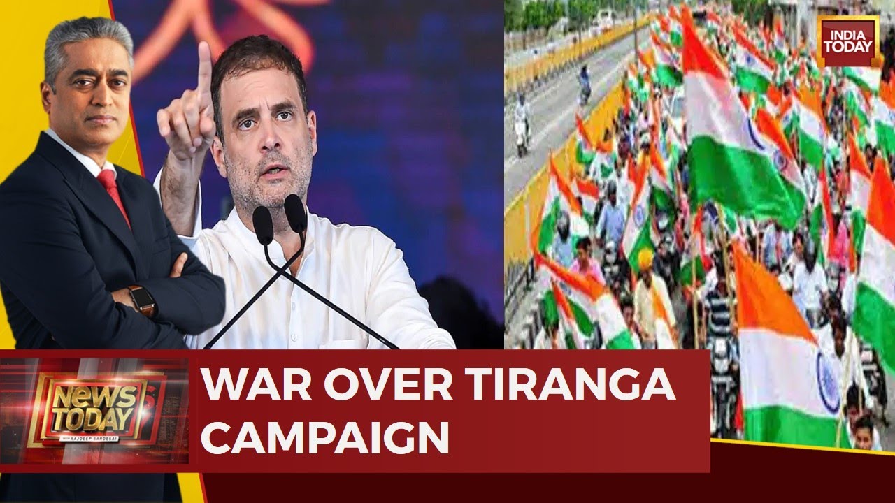 News Today With Rajdeep Sardesai | Tiranga A Political Weapons Now? | Gopal Gandhi Exclusive