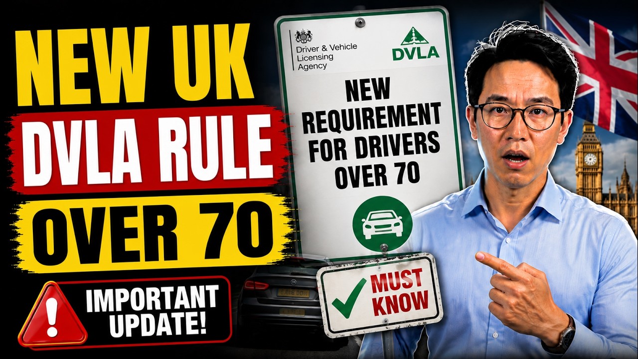 NEW UK DVLA REQUIREMENT FOR DRIVERS OVER 70 &mdash; Every Pensioner Who Drives Should Watch This