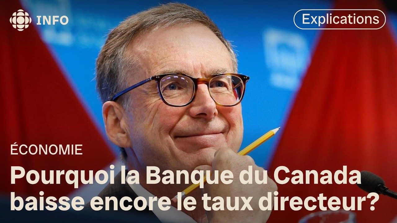 Le taux directeur du Canada abaissé à 2,75 %