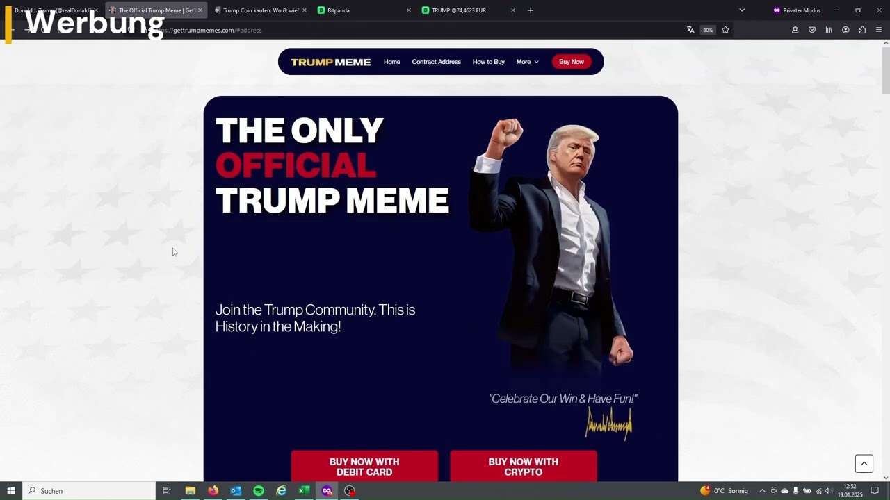 Trump Coin kaufen: Wo & wie? ✅ Anleitung zum $TRUMP-Kauf 📈