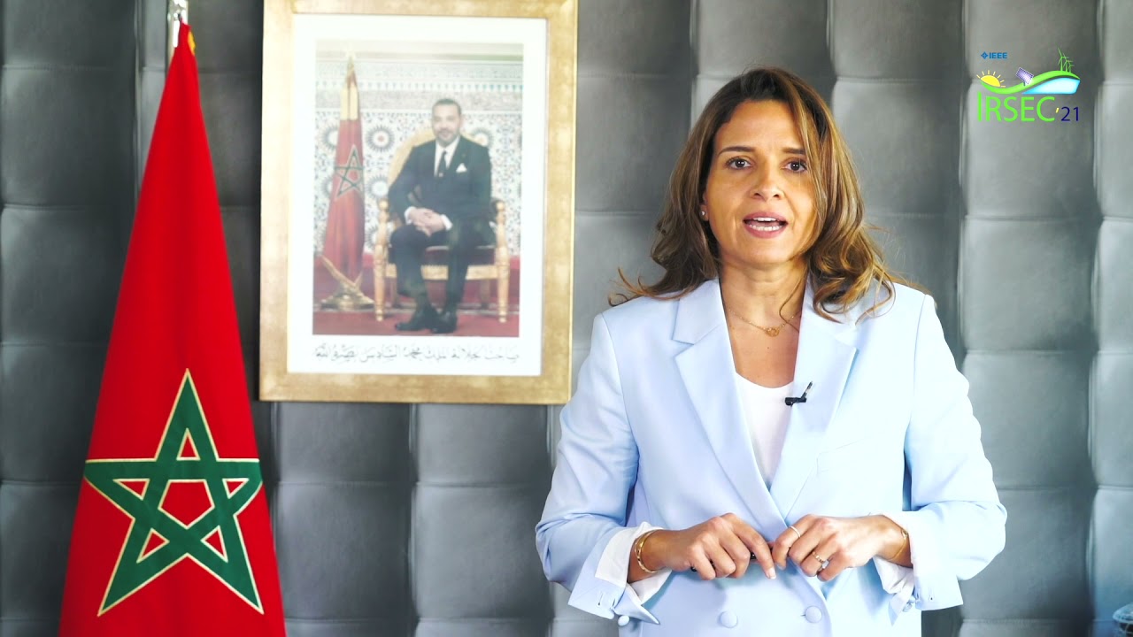Word of Dr. Leila Benali, The Moroccan Minister of Energy in IRSEC'21