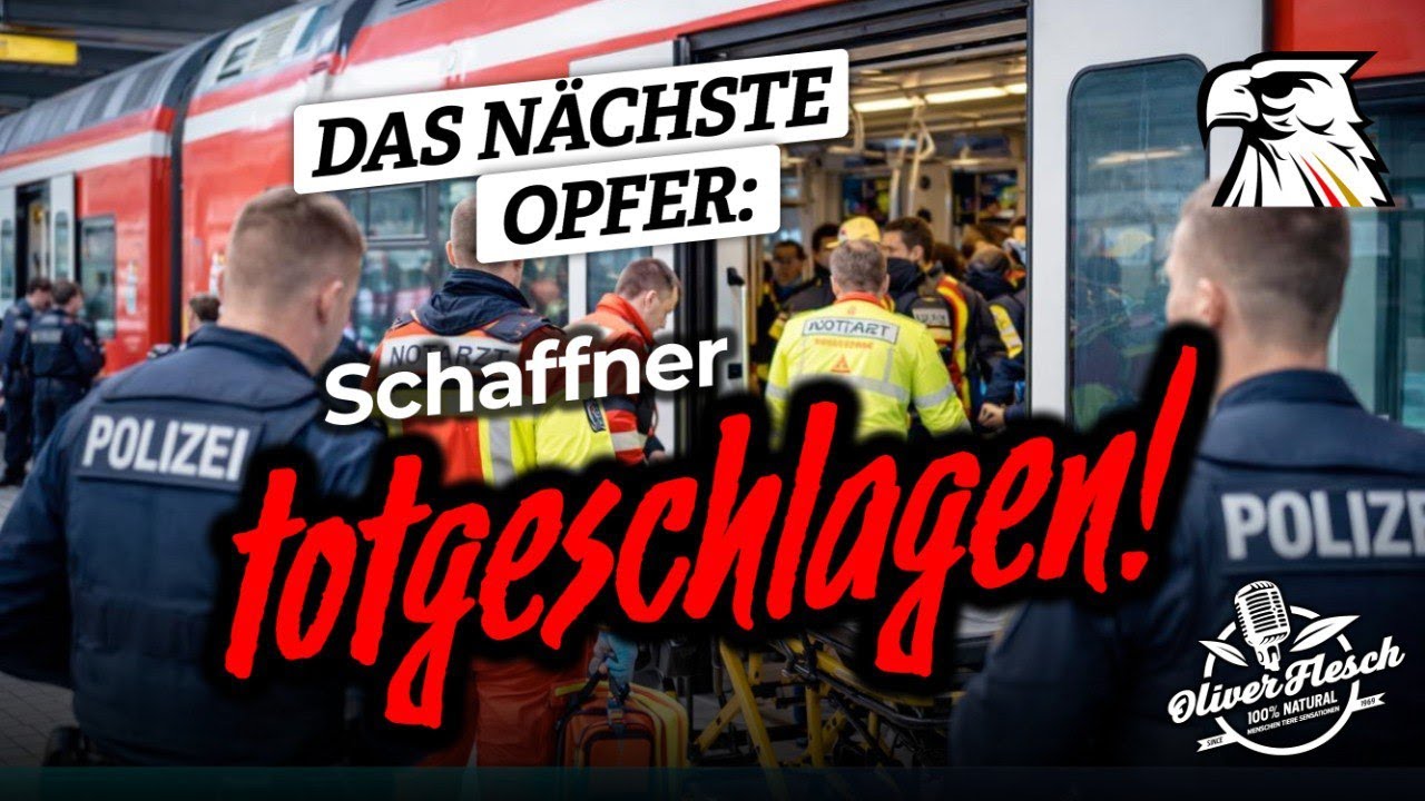 Das n&auml;chste Opfer: Bahn-Schaffner von Migranten-Schwarzfahrer totgeschlagen!