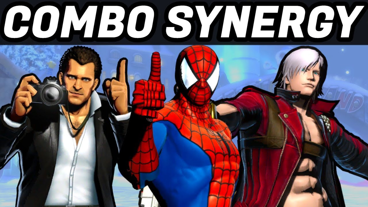 TEAM SPIDER-MAN/FRANK WEST/DANTE COMBOS! (UMVC3)