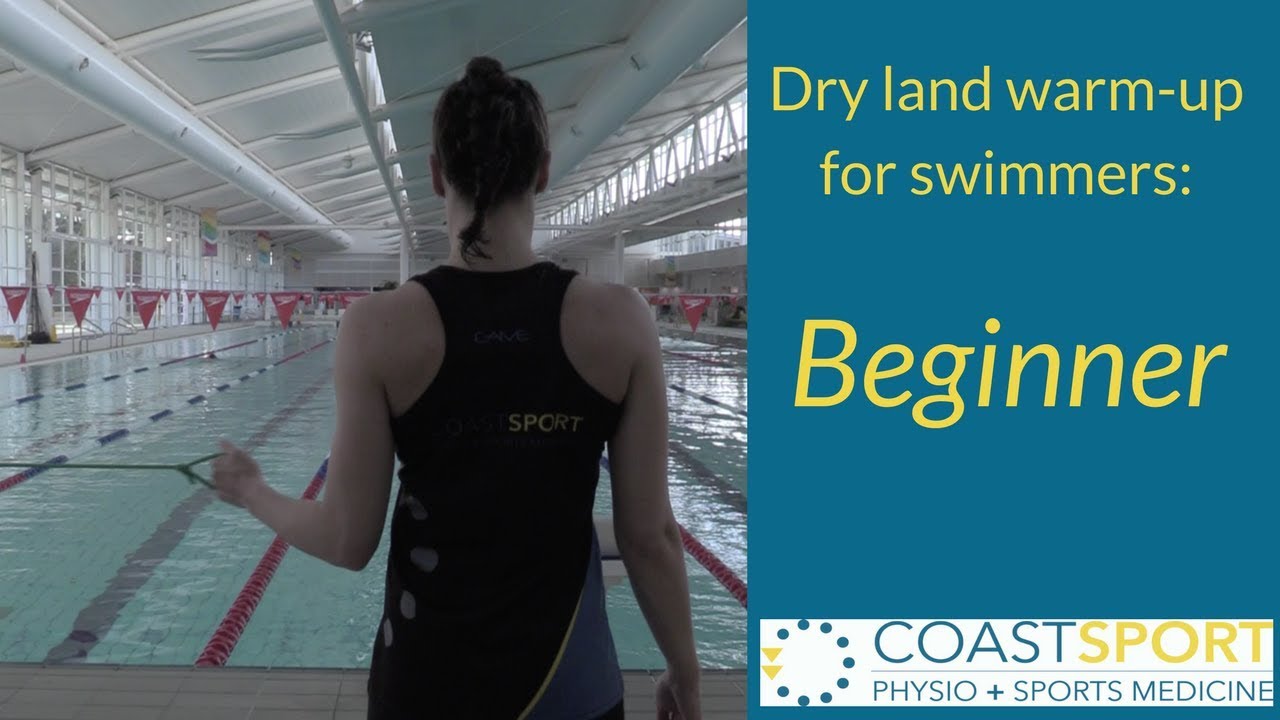 Dry-land warm up for swimmers - Beginner