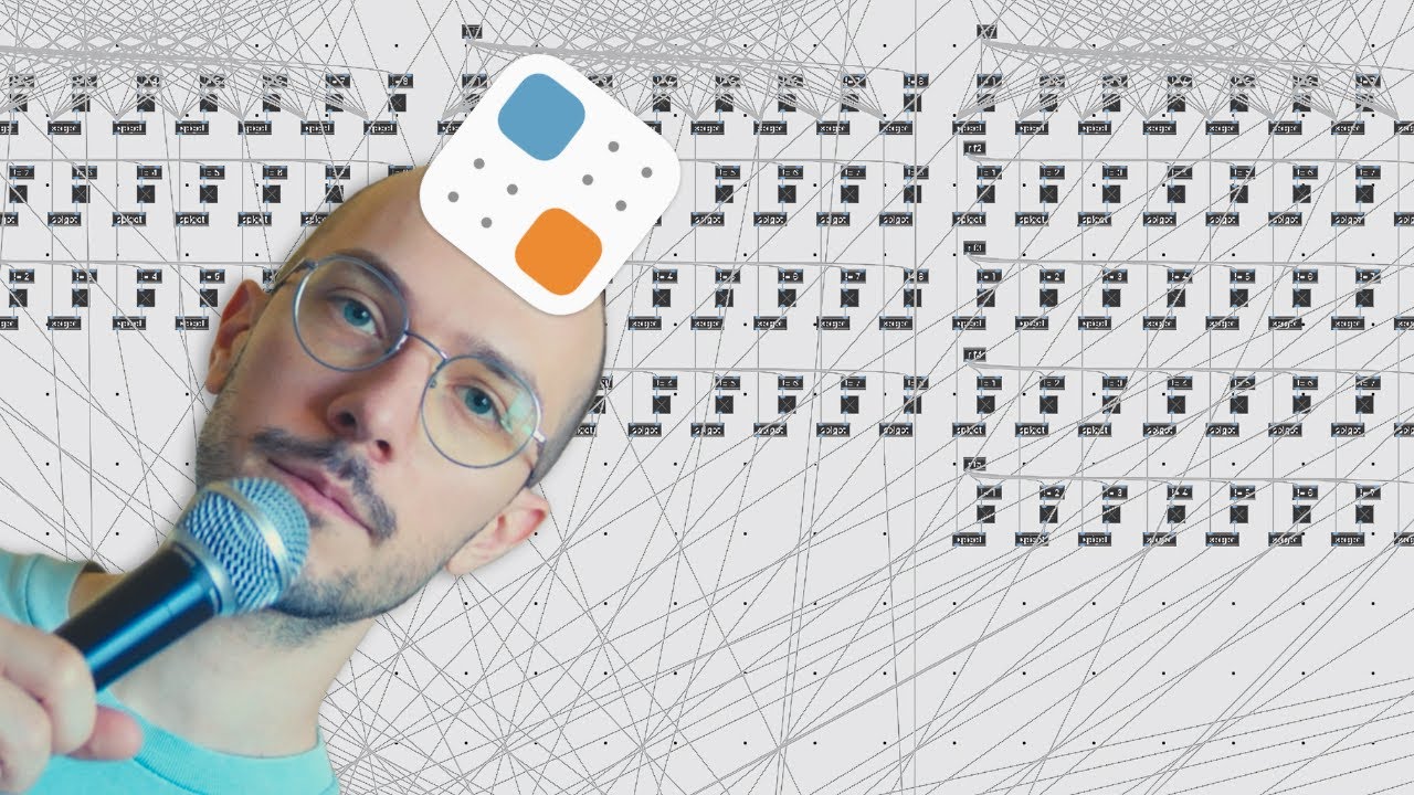 Я сделал генеративный синтезатор в PlugData.
