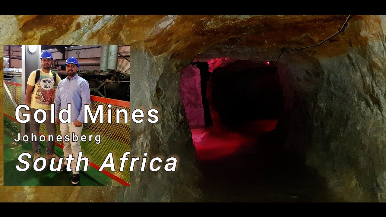 Into the Gold mine - Gold Reef City. South Africa