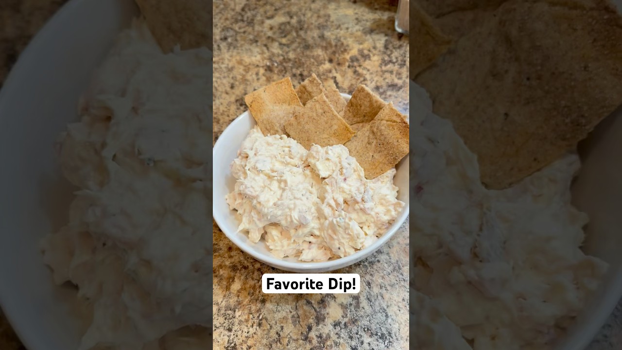 5-Ingredient Tuna Dip 🐟 | Quick & Creamy Snack!