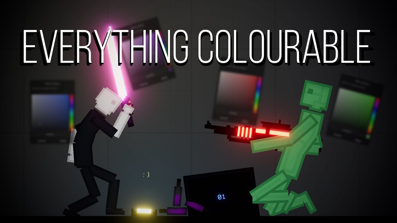(Trailer) Everything Colourable - People Playground Workshop Mod