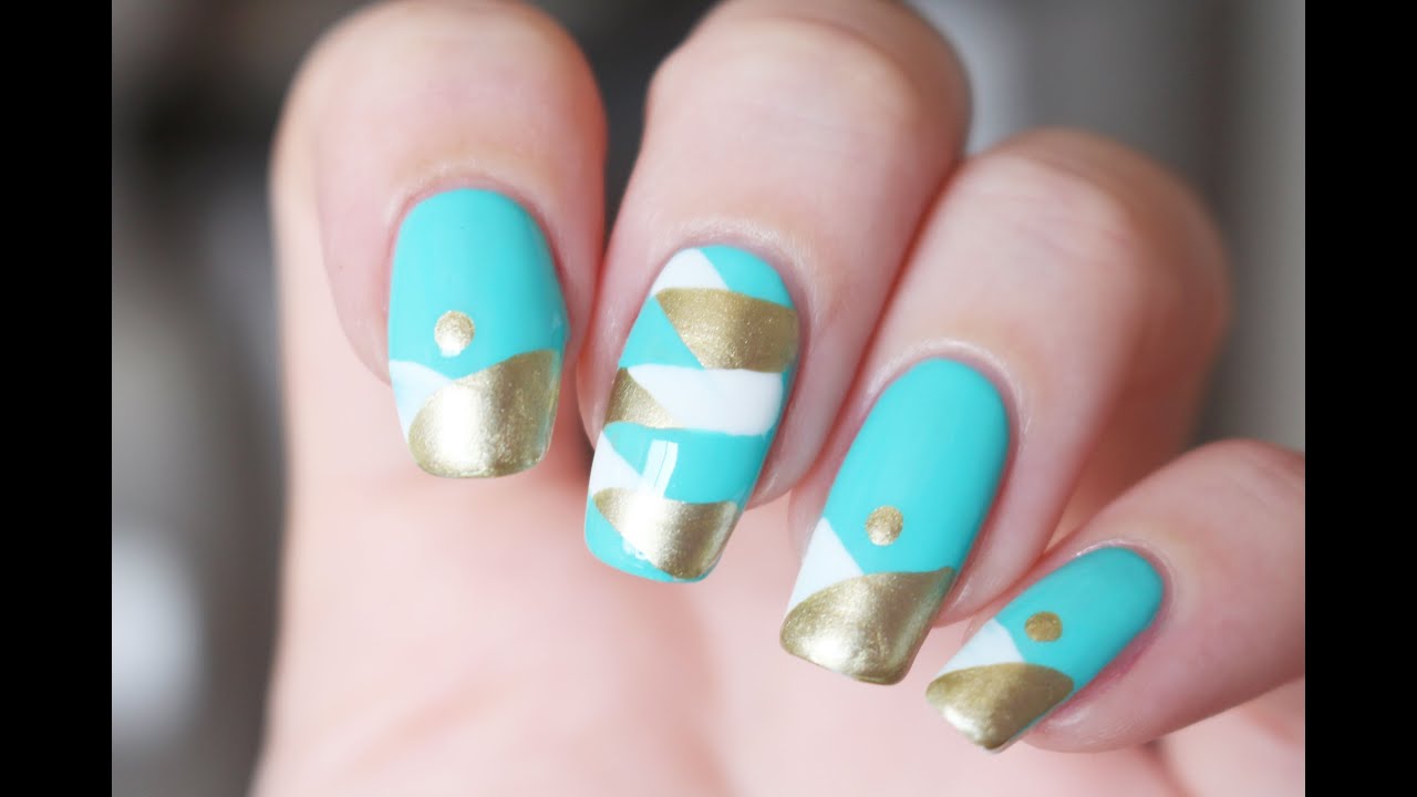 Nail-art facile sans matériel : les Braided nails