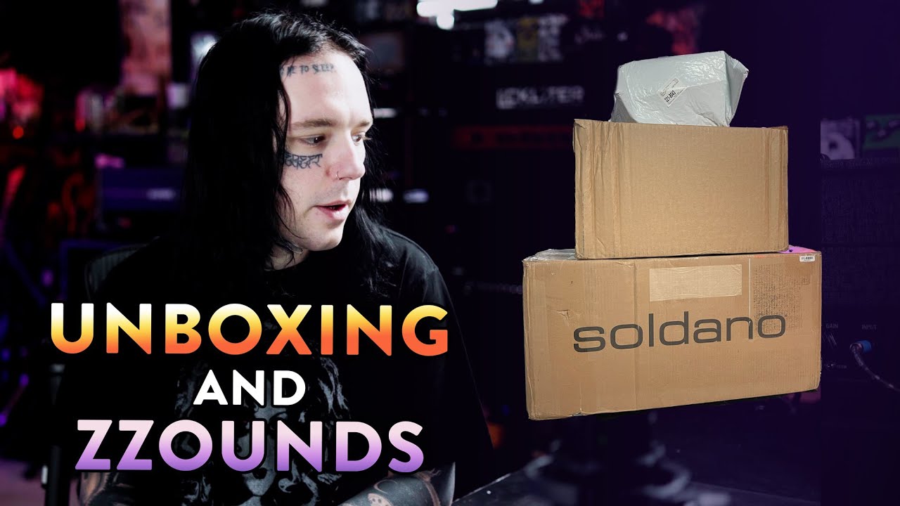 UNBOXING SOME GOODIES FROM ZZOUNDS!!!
