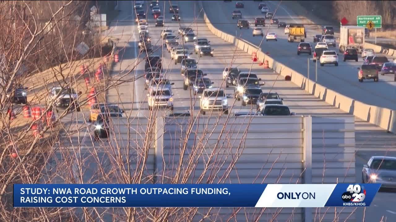 Study finds Northwest Arkansas faces rising road costs as growth outpaces revenue