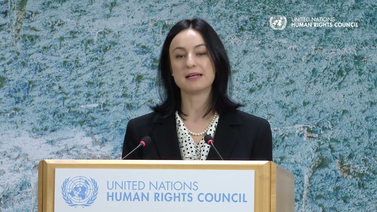 Albania | Deputy Minister for Europe and Foreign Affairs Megi Fino Addresses UN Human Rights Council