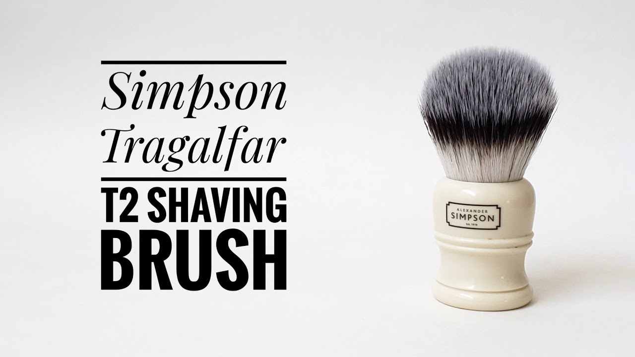 Simpson Trafalgar T2 synthetic shaving brush