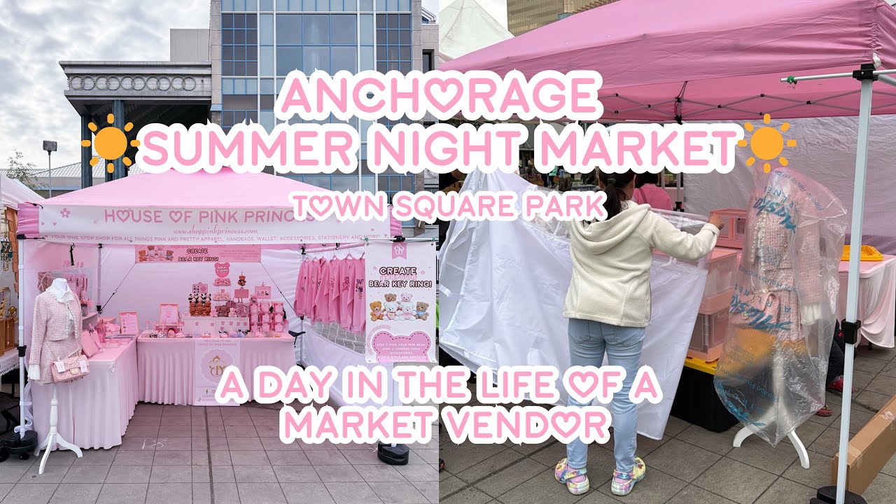 A Day in the Life of an Anchorage Market Vendor | Summer Night Market