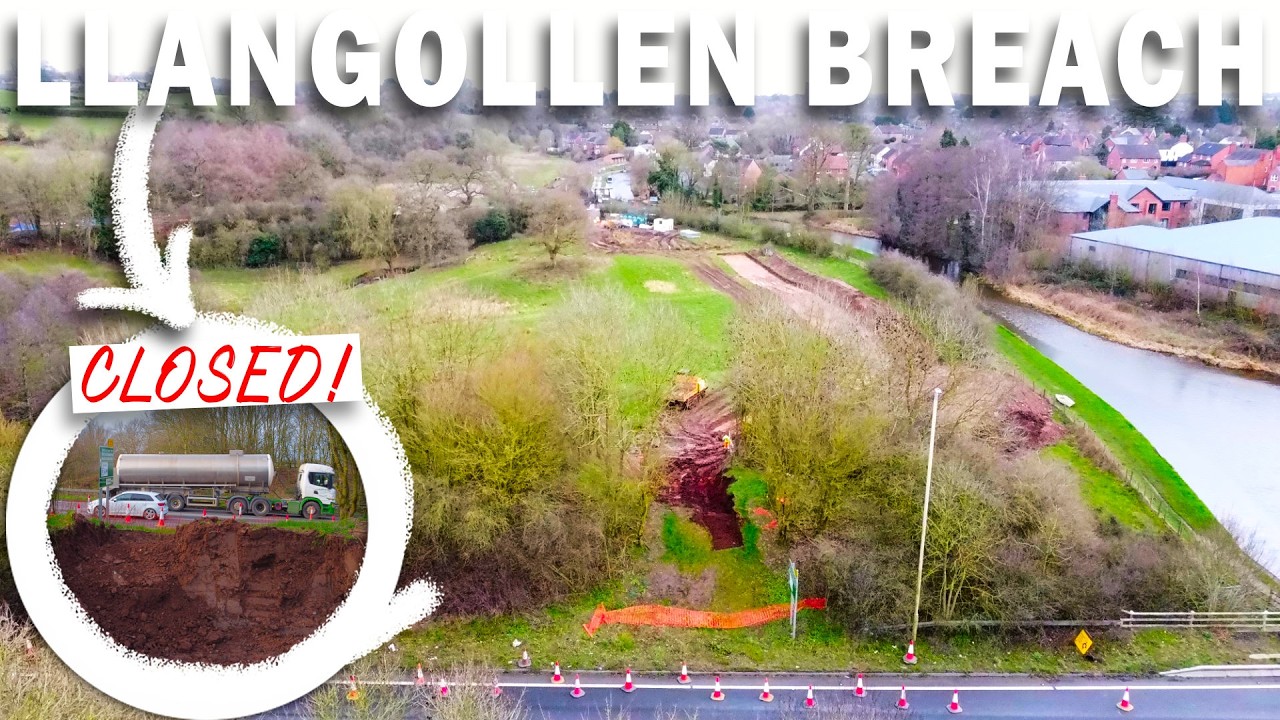 We MIGHT Know The EXACT DATE LLANGOLLEN CANAL BREACH Will Be REOPENED! HUGE UPDATE!