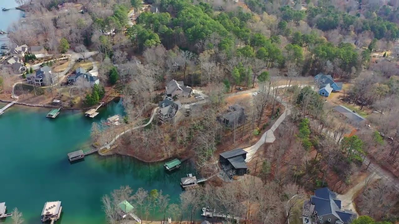 Walk Through w Aerial 503 Petty Cove Lane Lake Keowee Waterfront Home