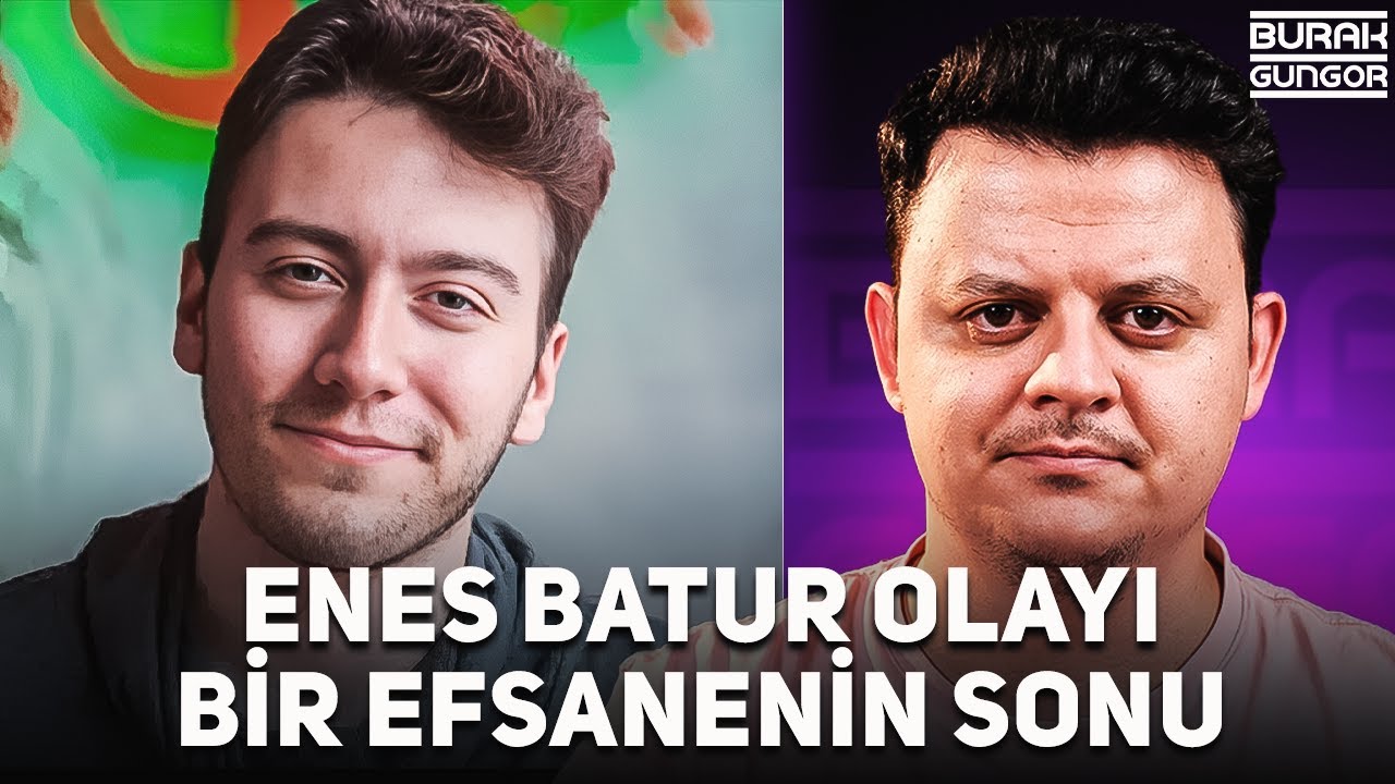 Enes Batur Olayı - YouTube Kanalını Kapatması ve Son Olaylar...