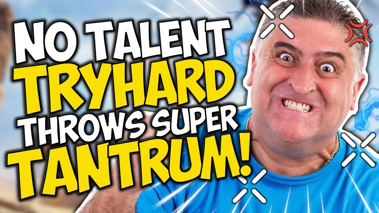 НЕТ ТАЛАНТОВ Call of Duty TRYHARD устраивает СУПЕР ИСТЕРИКУ!!