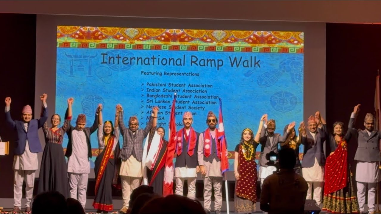 Ramp Walk Spring 2026 || Nepalese Student Society || SIU Carbondale || International Festival Fair