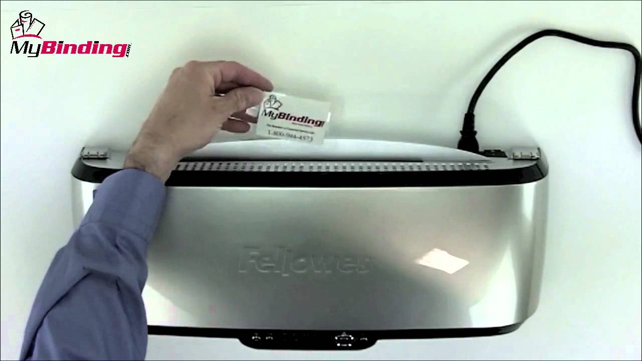 Fellowes Jupiter 125 Pouch Laminator Demo - 5215801
