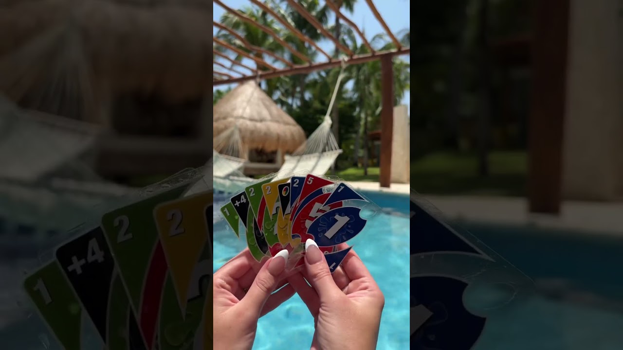 WATERPROOF UNO SPLASH GAME