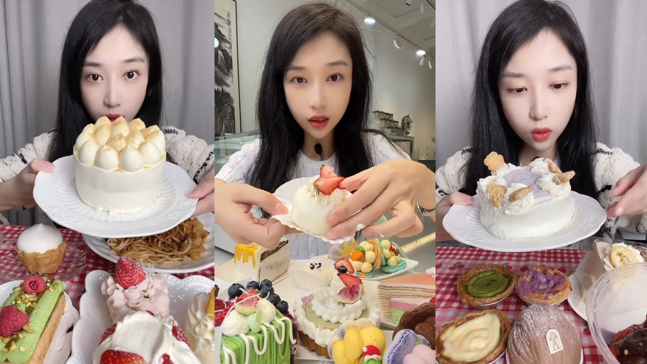 Eating cake 🍰🎂 dessert 🎂 MUKBANG Swakathik #cakeeating #cake #dessert#chocolatecake