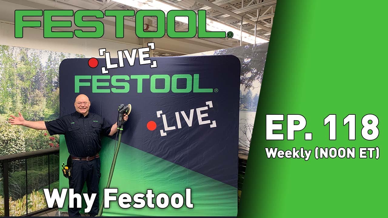 Festool Live Episode 118 - Why Festool at Hartville Hardware