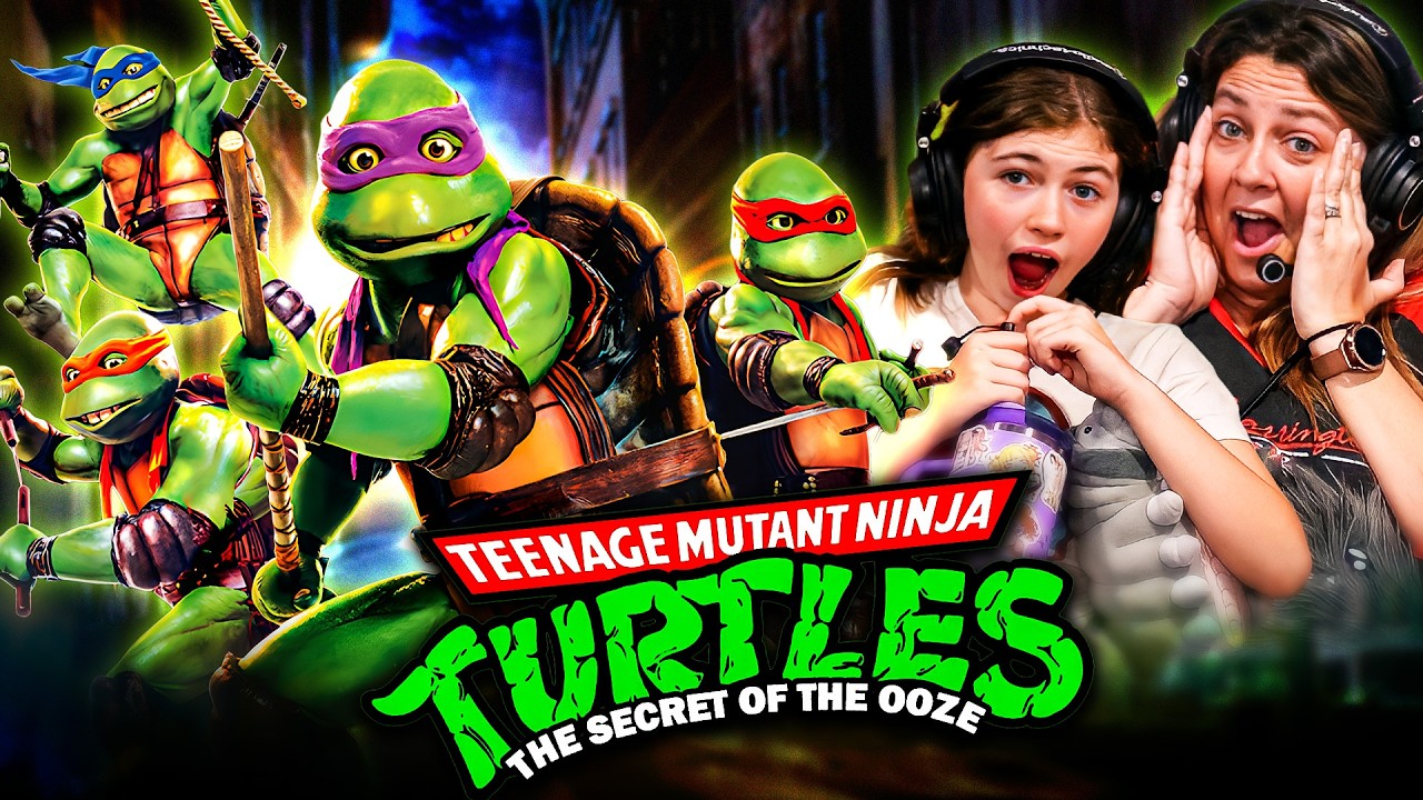 TEENAGE MUTANT NINJA TURTLES 2: THE SECRET OF THE OOZE (1991) IS A BLAST!! MOVIE REACTION! | TMNT 2