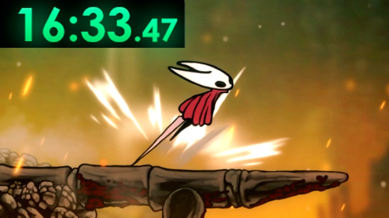 live secreta fazendo speedrun de silksong