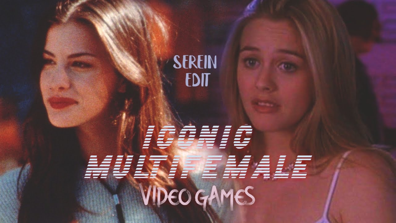 iconic multifemale | video games (80's 90's)