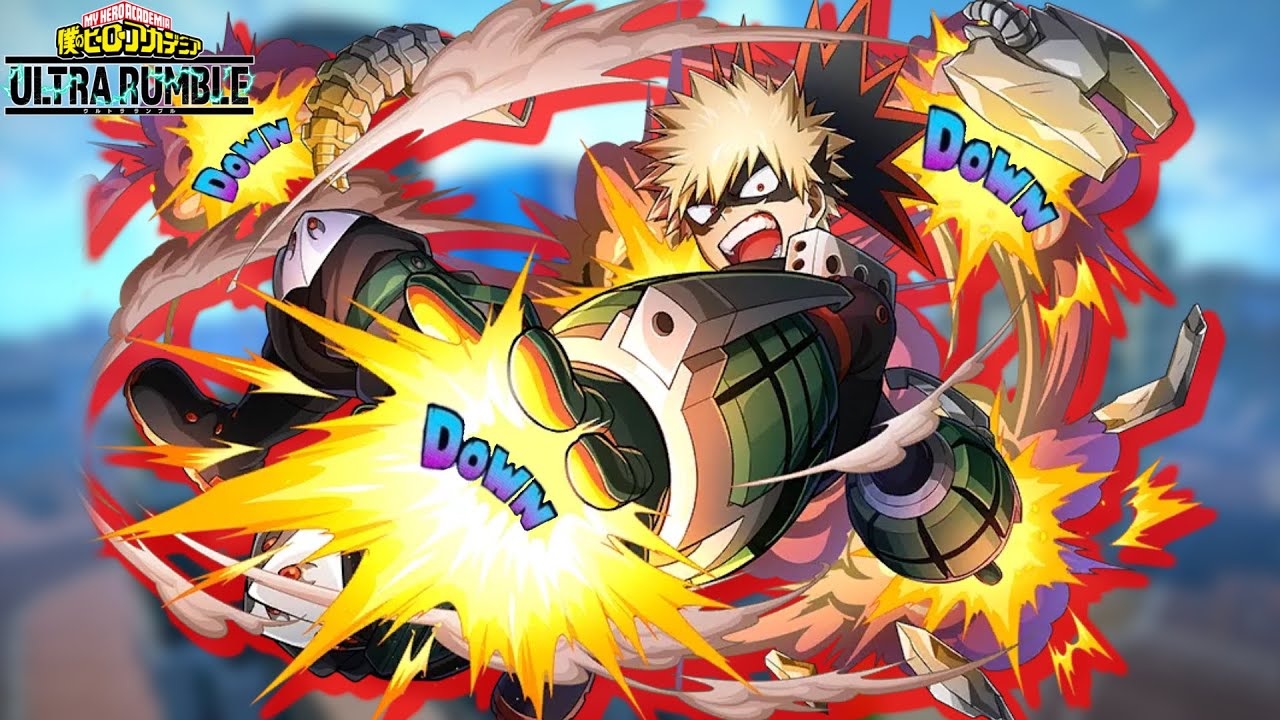Playing Bakugo To Prepare For His NEW QUIRK SKILL SET | My Hero Ultra Rumble