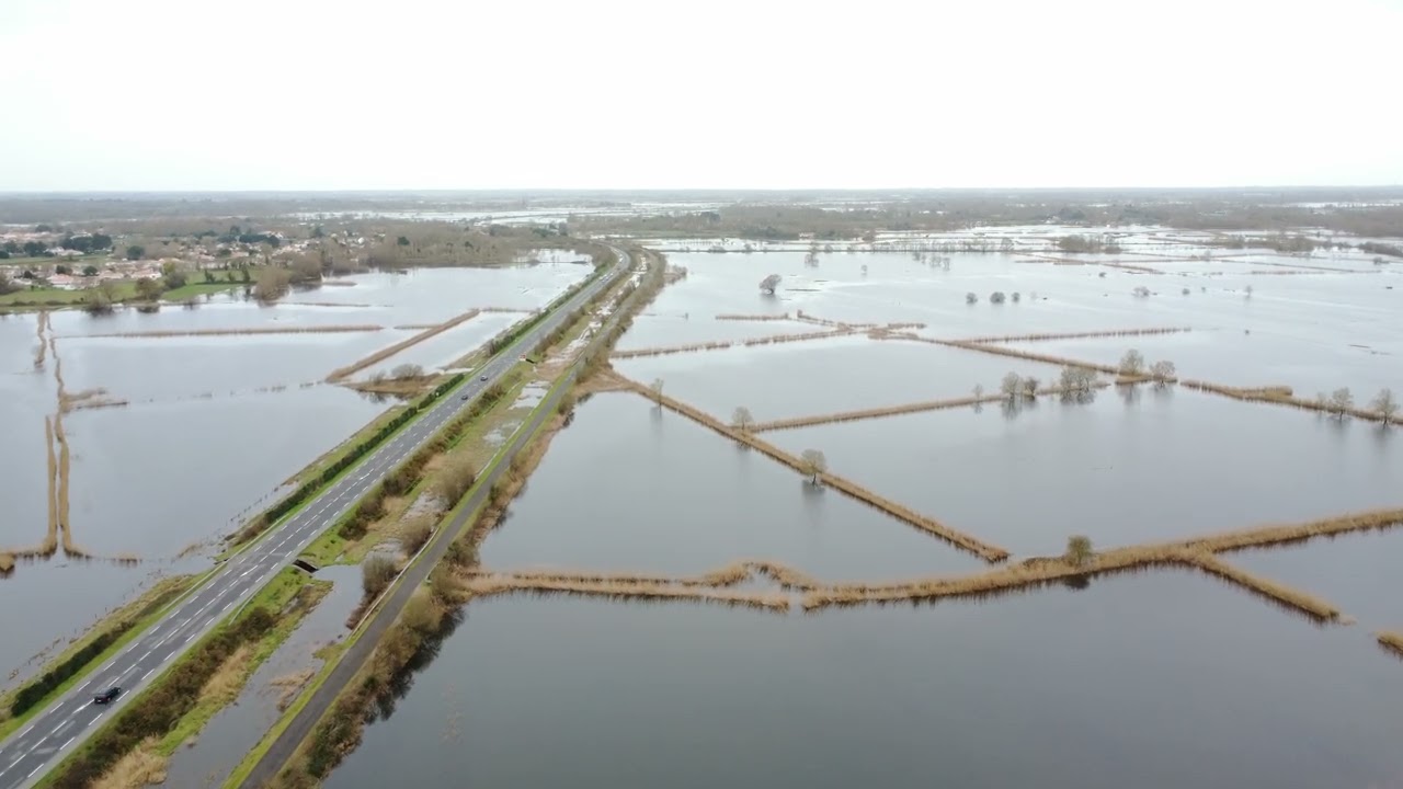 DJI Mini 4K - Marais de Challans, Sallertaine et Saint Urbain Février 2026 - Vidéo 2